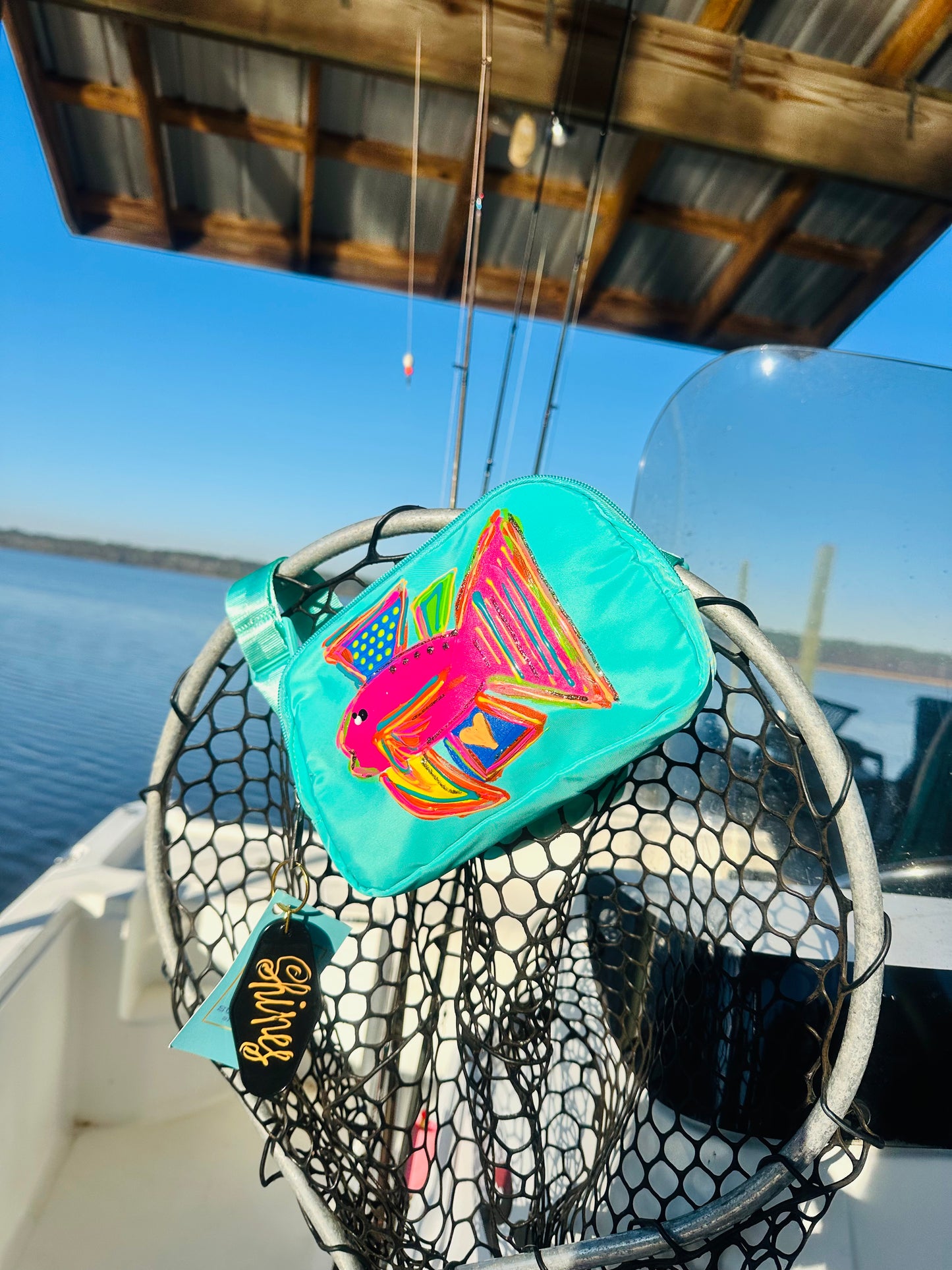 Never feeling BLUE on the water.